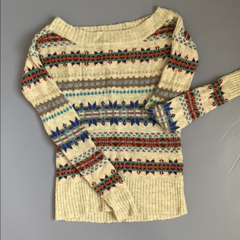 Fair isle sweater
